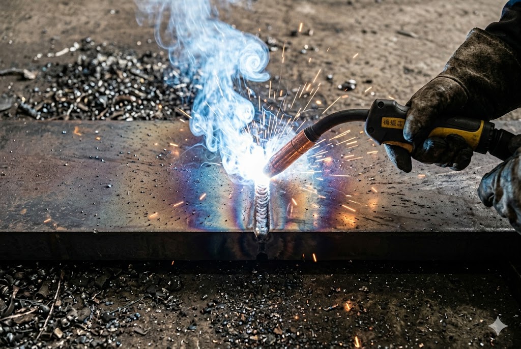 Precision Welding China Factory Skilled welder MIG welding custom steel structural parts in China factory (ID#2)