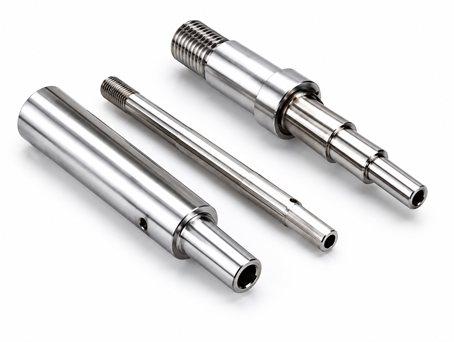 Precision Swiss CNC turned shaft