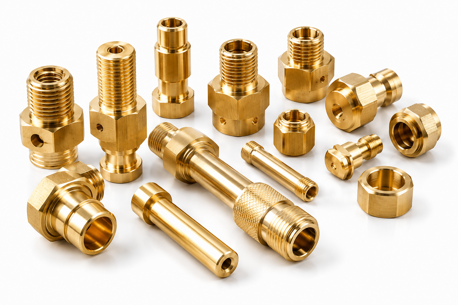 Quality inspection for CNC machined brass parts
