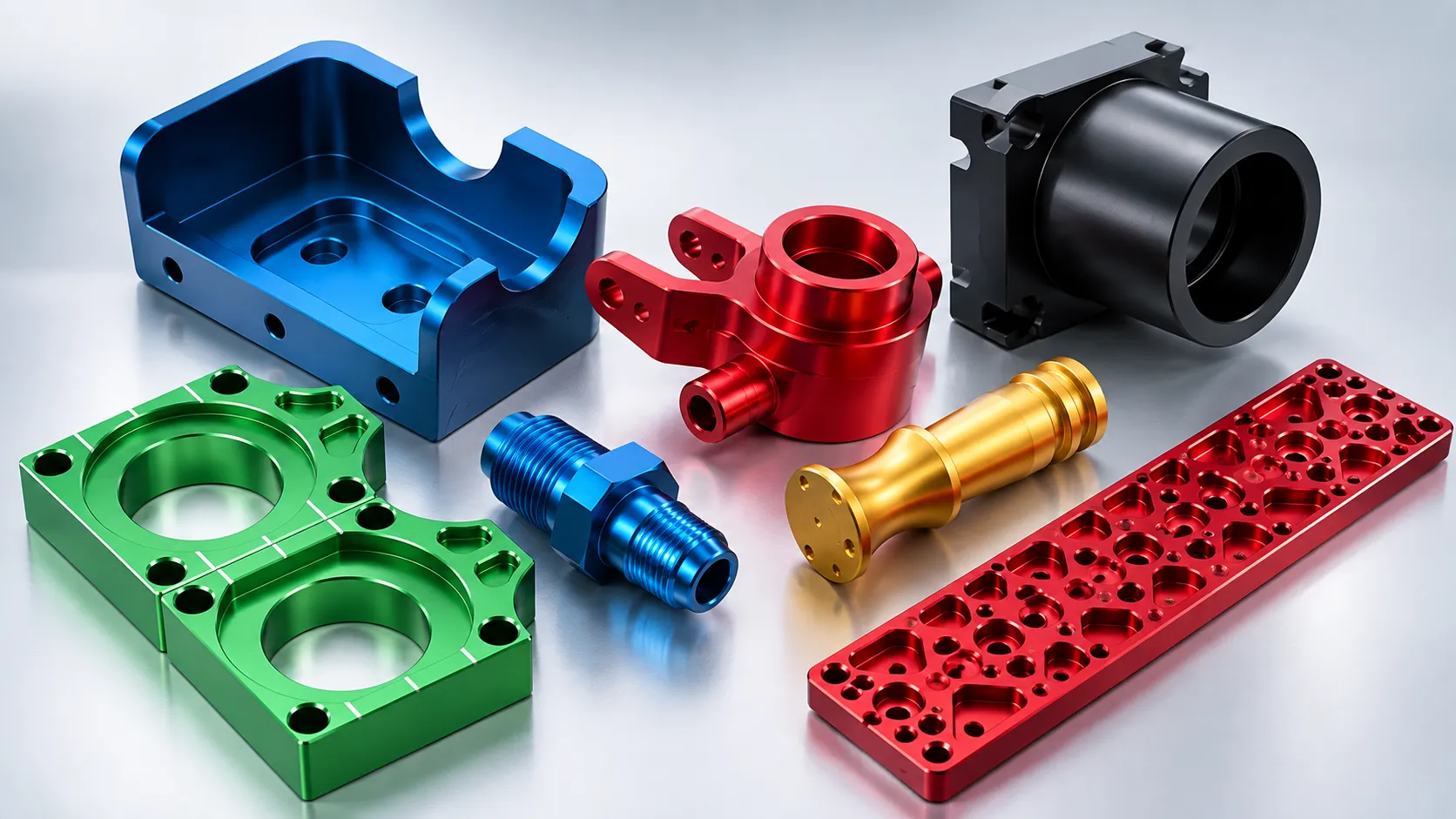 Hard anodizing vs regular anodizing aluminum CNC parts